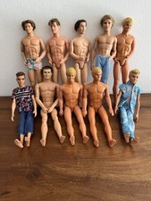 Barbie Grande Lotto di 10 Ken Vintage E Moderni