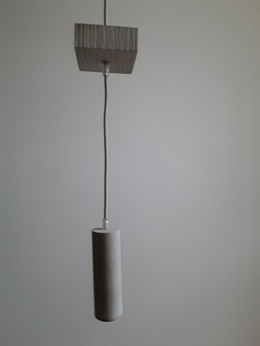 Lampadario legno decapato - lampadario, in