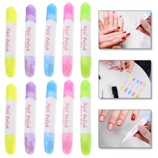  10 Pcs Correttore Per Smalto Penna Unghie Strumento La Pulizia Delle