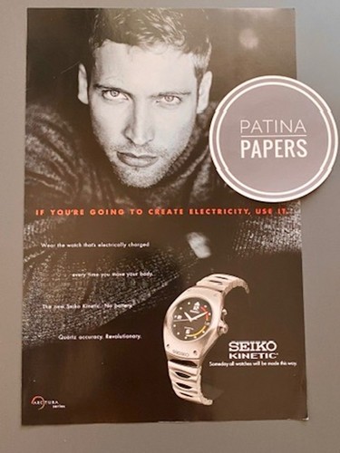 1998 seiko kinetic arctura - 1998,