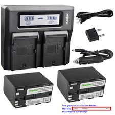 Kastar Battery Dual LCD Fast