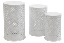 SET 3 TAVOLINI TAVOLO METALLO