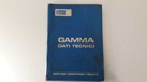 Manuale officina lancia gamma - manuale,