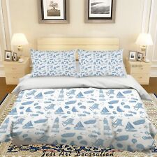 Set copripiumino 3D barca a