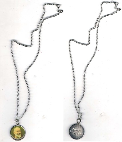 Padre pio collana catenina - padre, +