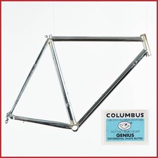 NOS OLMO FORMA COLUMBUS GENIUS TELAIO ACCIAIO BICI DA STRADA VINTAGE BICICLETTA NUOVA 90s 54