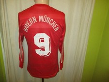 Maglia manica lunga FC Bayern Monaco Adidas 1987/88 "Commodore" + n.9 taglia S ottima