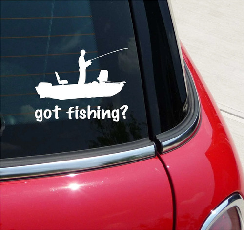 Pesca adesivo grafico pesce - adesivo,