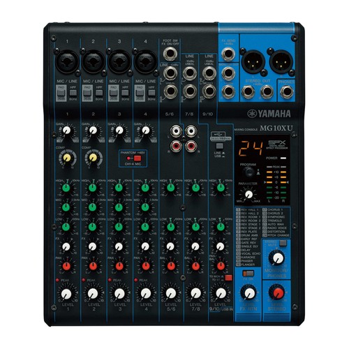 Yamaha mg10xu mixer stereo - stereo, 10