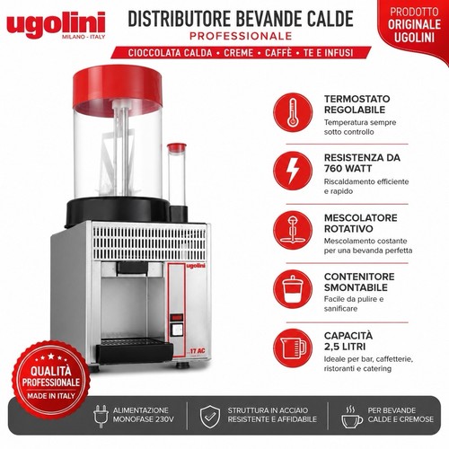 Cioccolatiera ugolini bevande - cioccolatiera,