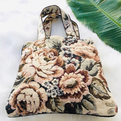 Borsa tote bag - vintage, arazzo