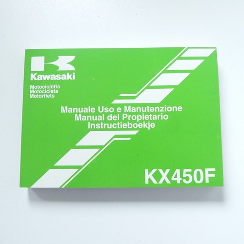 Kawasaki 450 2008 manuale - 450, f