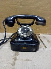 Telefono Bachelite E Ferro Siemens Milano Mod 28 Epoca Stipel Teti 