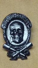 WWI Austro-Ungarica Assault Truppa Sturmtrooper/Stormtrooper distintivo variante nera