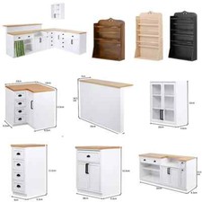 Set cucina legno miniatura - set,