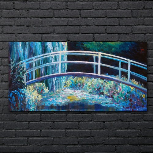 Quadro impressionismo ponte