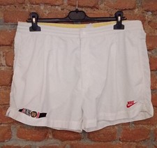 NIKE CHALLENGE COURT AGASSI VINTAGE 90s Tennis Panta Short Glanz Hose L