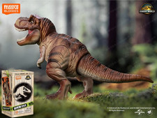 Blokee Jurassic World Terraventure Dinosaurs 01 Tyrannosaurus Rex modello nascosto