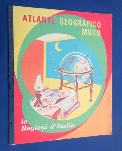 Grande atlante geografico muto - atlante,