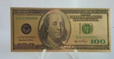 24K GOLD 8 Bill Lot