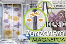 ZANZARIERA MAGNETICA 100*210