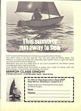 Vintage 1971 Advert for MIRROR