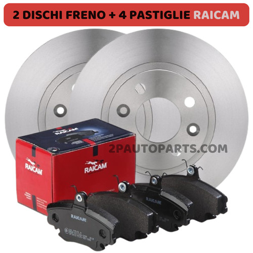 Kit dischi freno - dischi,
