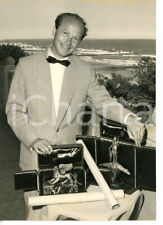 1957 VENEZIA Ritratto del regista Jurij EGOROV con "Leone d'Oro" *Foto 13x18 cm