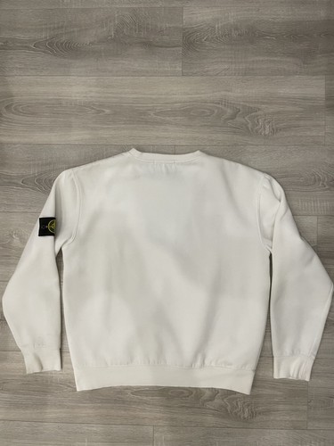 Felpa stone island bianca - felpa,