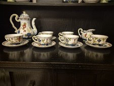 Servizio The Ente Ceramica Faenza  Decoro Garofano Vintage Collezione