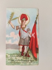 San Pancrazio, Holy Card