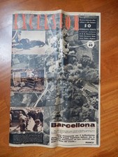 EXCELSIOR 1939 Guerra Spagna fascismo giornale 5 fascismo