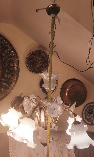 Lampadario vintage luci - lampadario,
