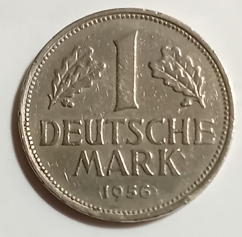 Marco germania 1956 - zecca, d