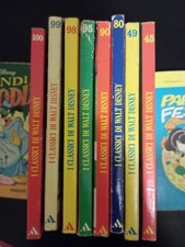 Lotto 10 Walt Disney I Classici Anni 80 Vintage Fumetti Comix