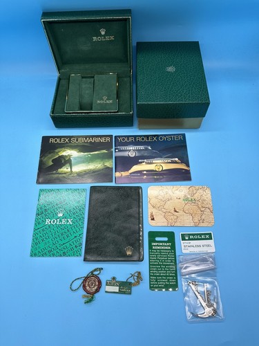 Rolex submariner box - &, booklet
