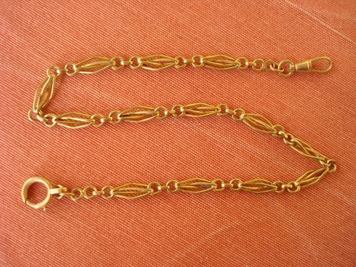 Antica catena per orologio - antica,
