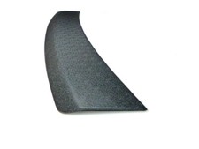 Paraurti in plastica nero per