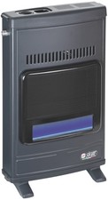 Stufa Blue-Flame Metano A Parete 4.100 W Grigio - Sicar Riscaldamento