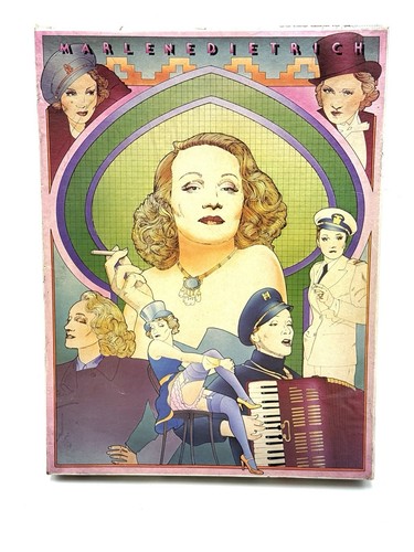 Vintage jigsaw puzzle marlene - jigsaw,