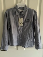 Camicia blu Zara ragazzo