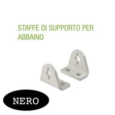 STAFFE DI SUPPORTO PER ABBAINO 1 COPPIA per attuatori Smart e Liwin Comunello