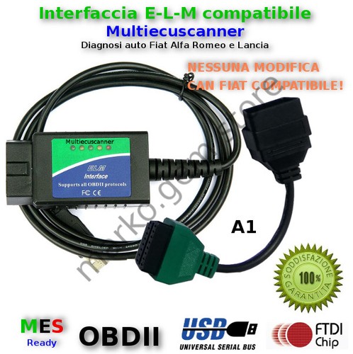 Interfaccia diagnosi - , e