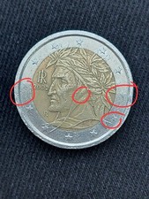 Moneta euro dante - 2, alighieri