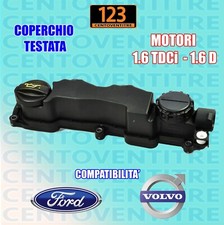 COPERCHIO TESTATA  MOTORE PUNTERIE VALVOLE  FORD 1.6 TDCI VOLVO 1.6D