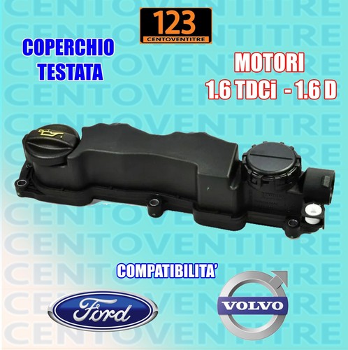 Coperchio testata motore - ,