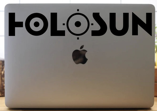 Adesivo logo holosun gun - logo,