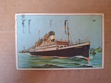 CARTOLINA PIROSCAFO TAORMINA 1938