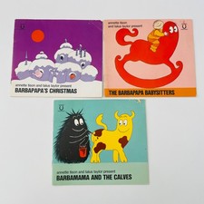 Vintage Barbapapa Book Lot 3x
