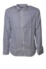 camicia fantasia gessata da